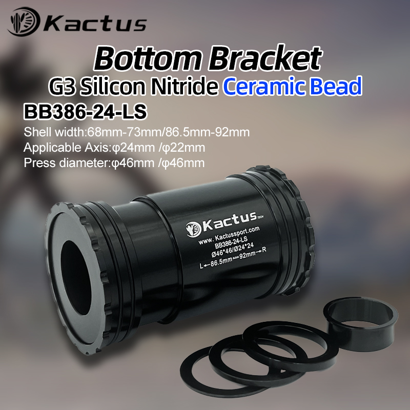 Tech Bike Accessories - Kactus Keramische Trapas Bb386 Lock Shaft