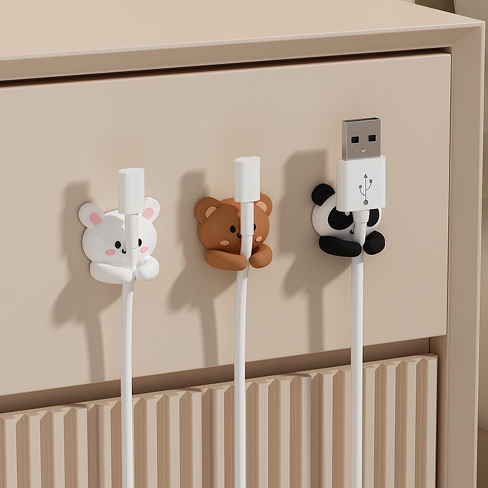 Desk Cable Clip - Datakabel Organizer Capybara Zelfklevende Draadopbergclip Geschikt