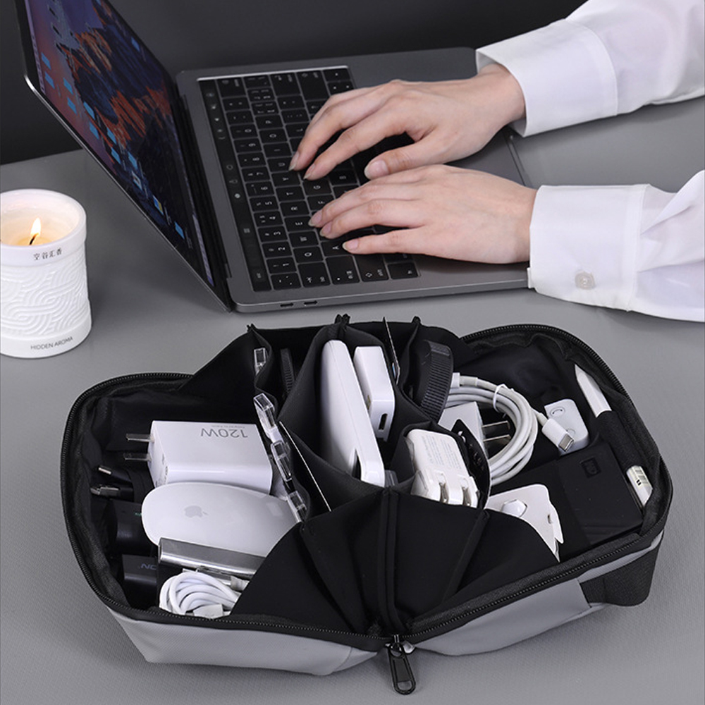 Tech Accessories Organizer Pouch - 1 STKS Travel Tech Pouch, Waterdichte