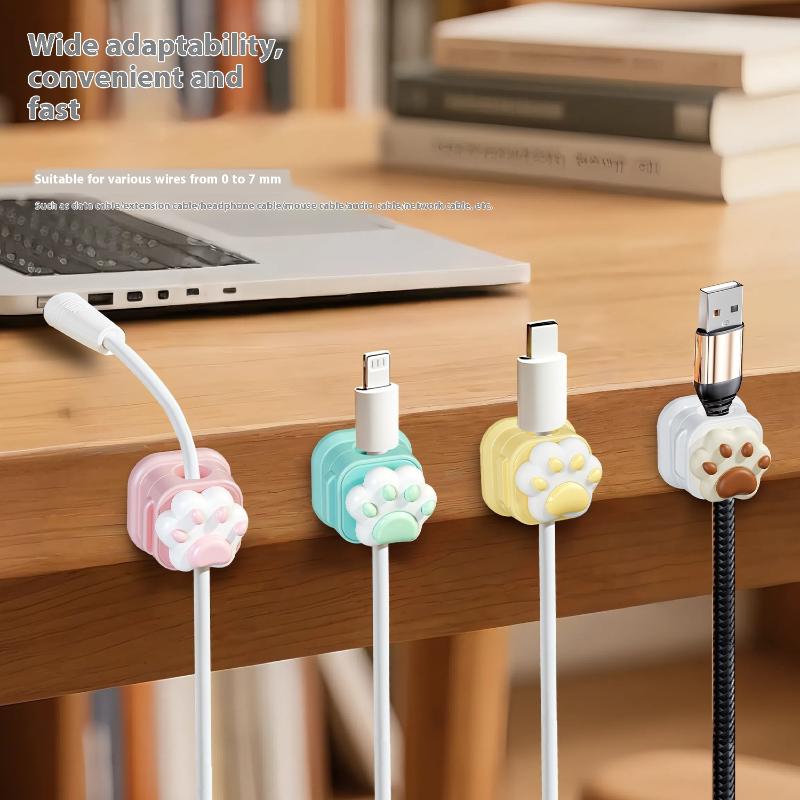 Desk Cable Clip - Desktop Leuke Kabelorganizers Houder Clips Bureau