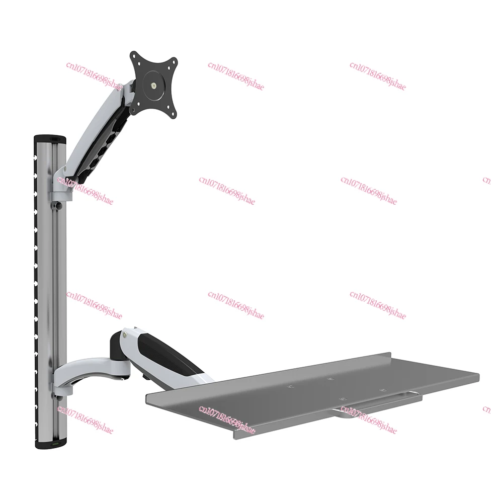 Monitor Arm Single - In hoogte verstelbare wandbeugel voor monitor
