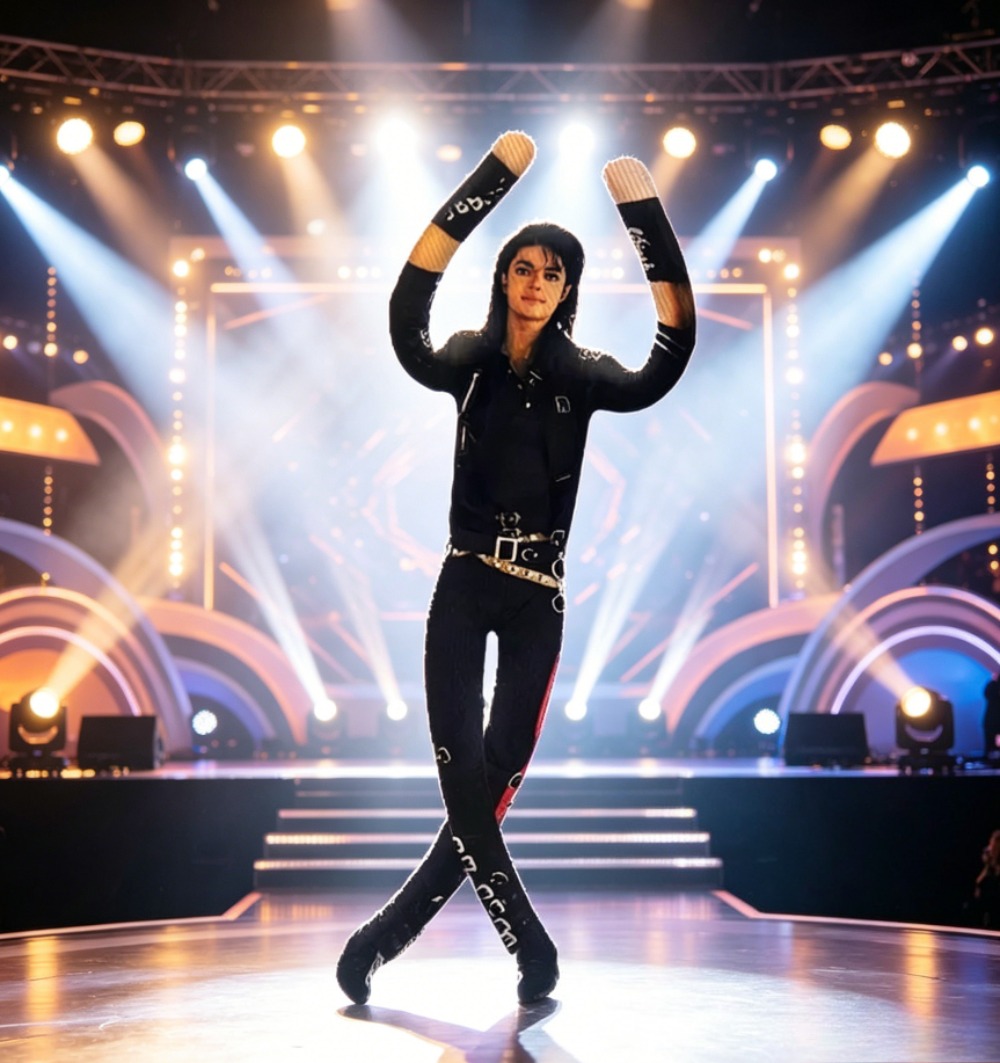 Tech Home Accessories - Michael Jackson Beweegbare Joint Pluche Gevulde