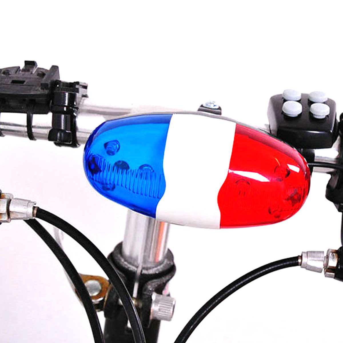 Tech Bike Accessories - Kids Tech Bike LED-licht Politie Sirene