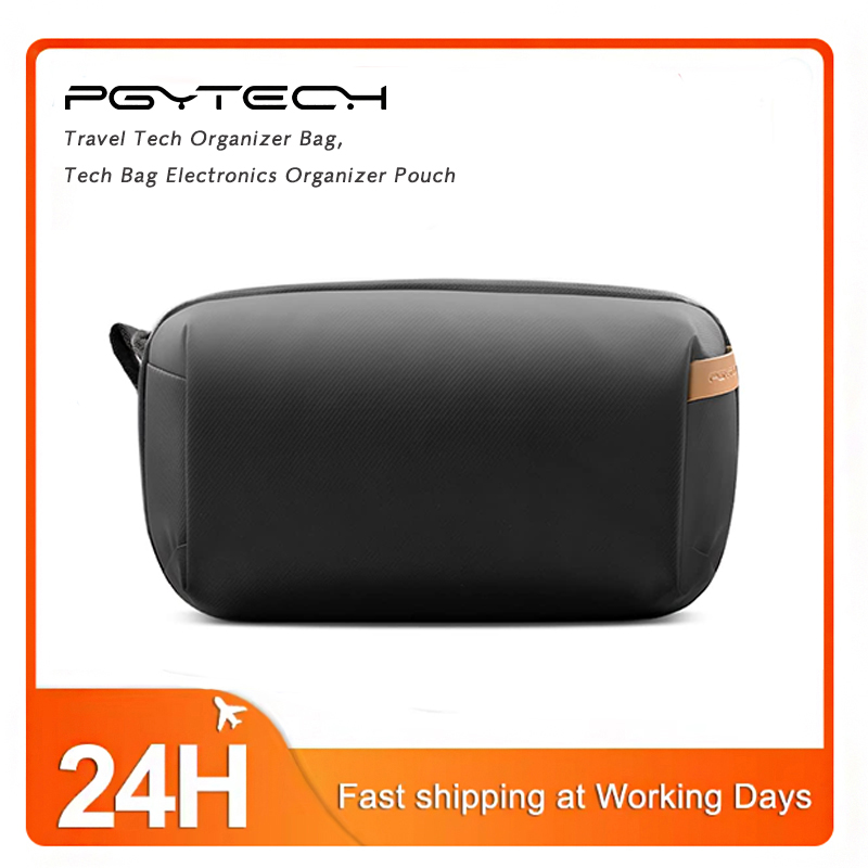 Tech Accessories Organizer Pouch - VOOR Reisgebruik PGYTECH Waterdichte Tech Organizer