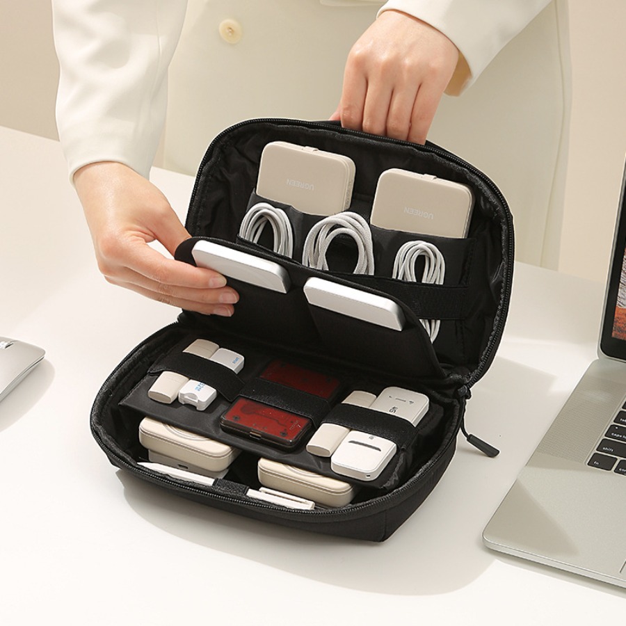Tech Accessories Organizer Pouch - Draagbare reisorganizer voor elektronische apparaten, opbergkoffer