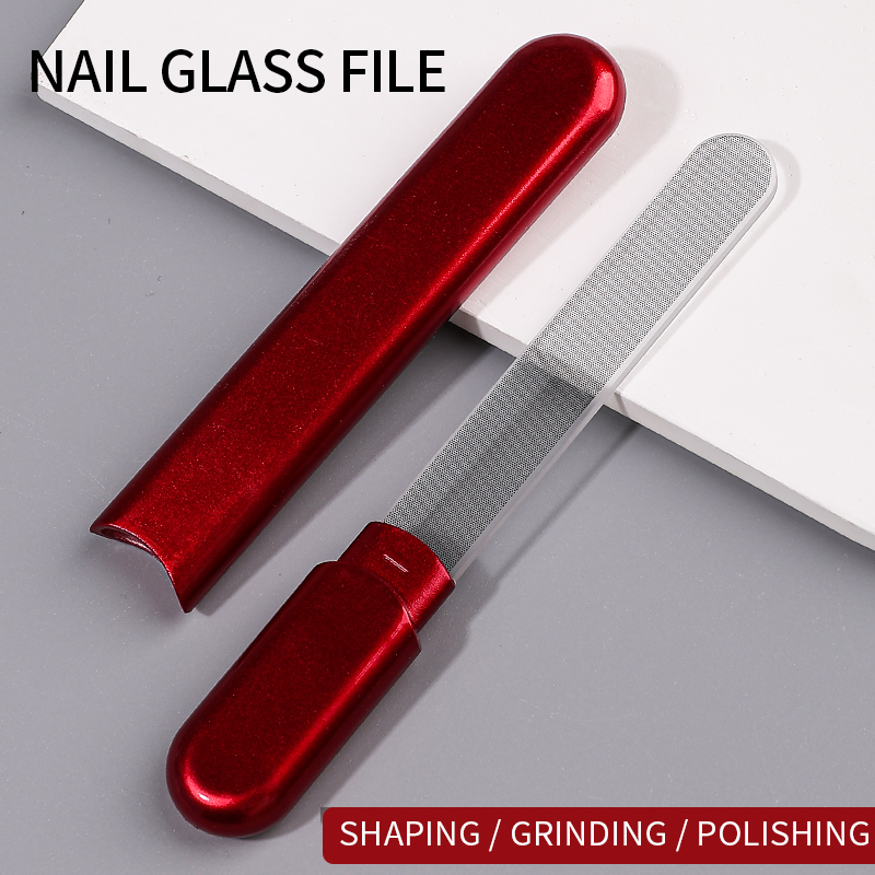 Tech Accessories Store - Professionele glazen nagelvijlbuffer Nano - Benodigdheden