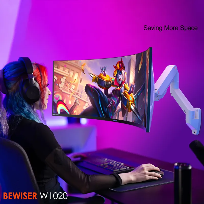 Zware gasveer monitorarm wandb - Monitor Arm Single recensie en prijs