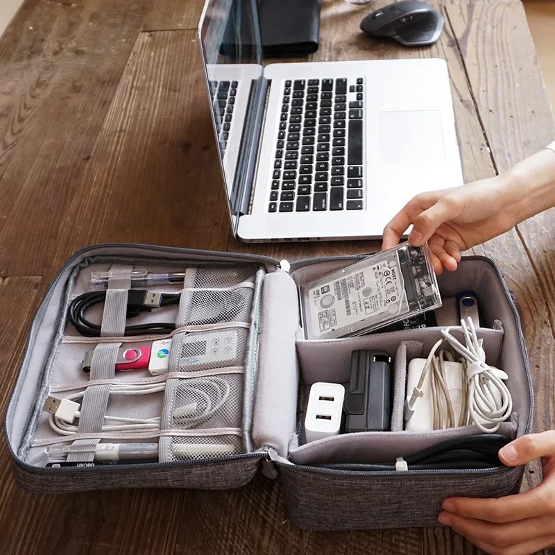 Draagbare Tech Organizer Case  - Tech Accessories Storage recensie en prijs