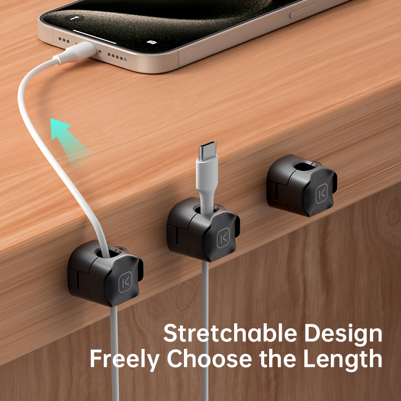 KUULAA 3/6 stuks kabelclip kab - Desk Cable Clip recensie en prijs