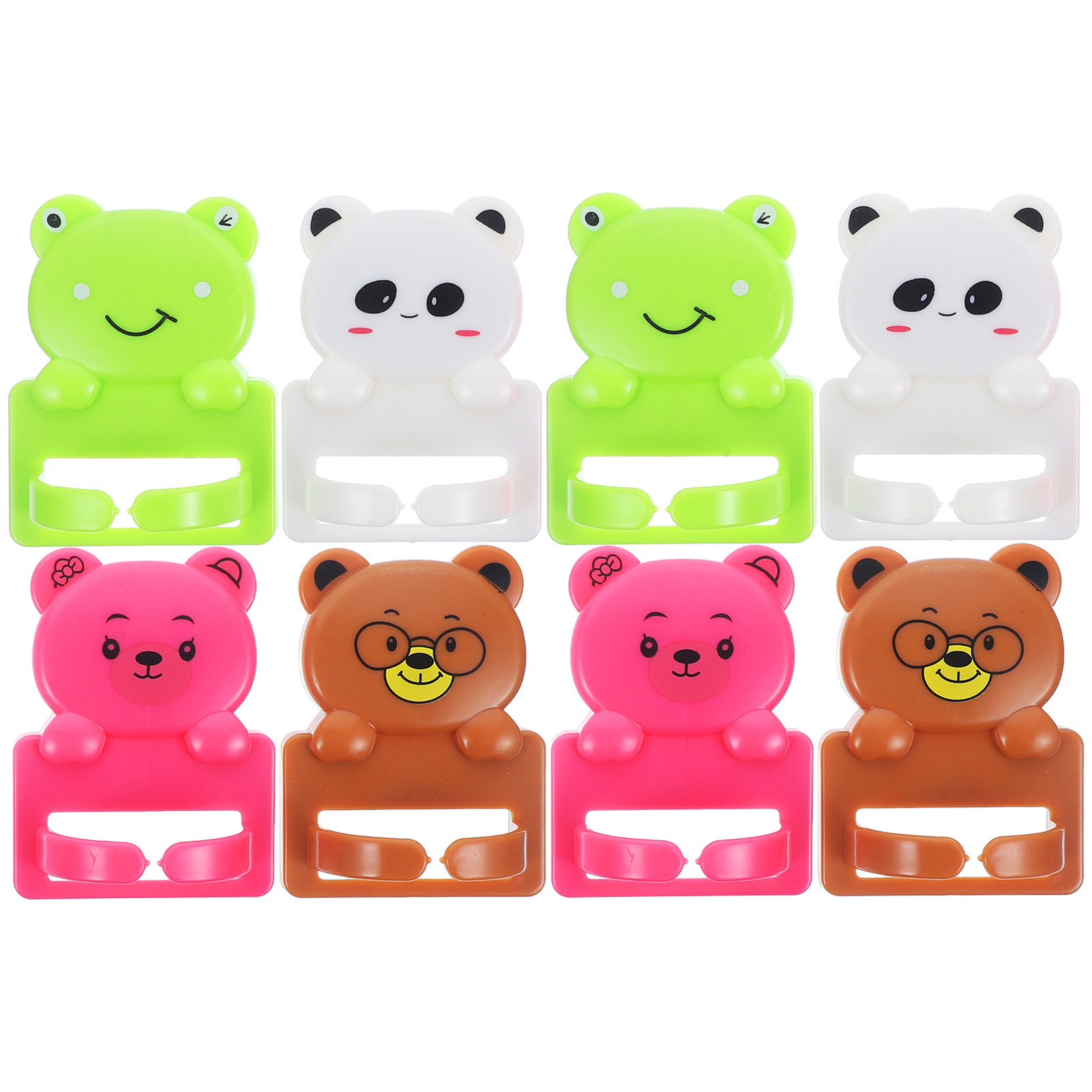 8 stuks cartoon zuignaphaken s - Desk Cable Clip recensie en prijs