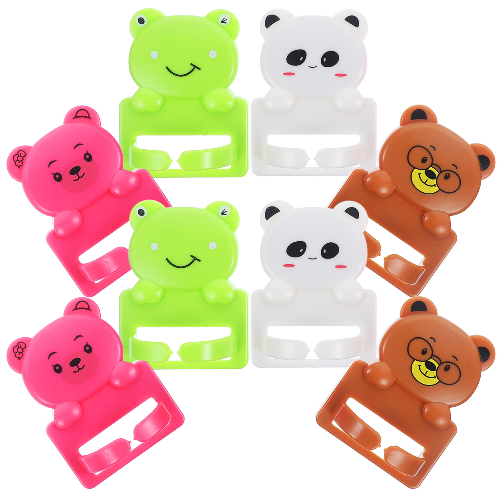 8 stuks cartoon zuignaphaken s - Desk Cable Clip recensie en prijs