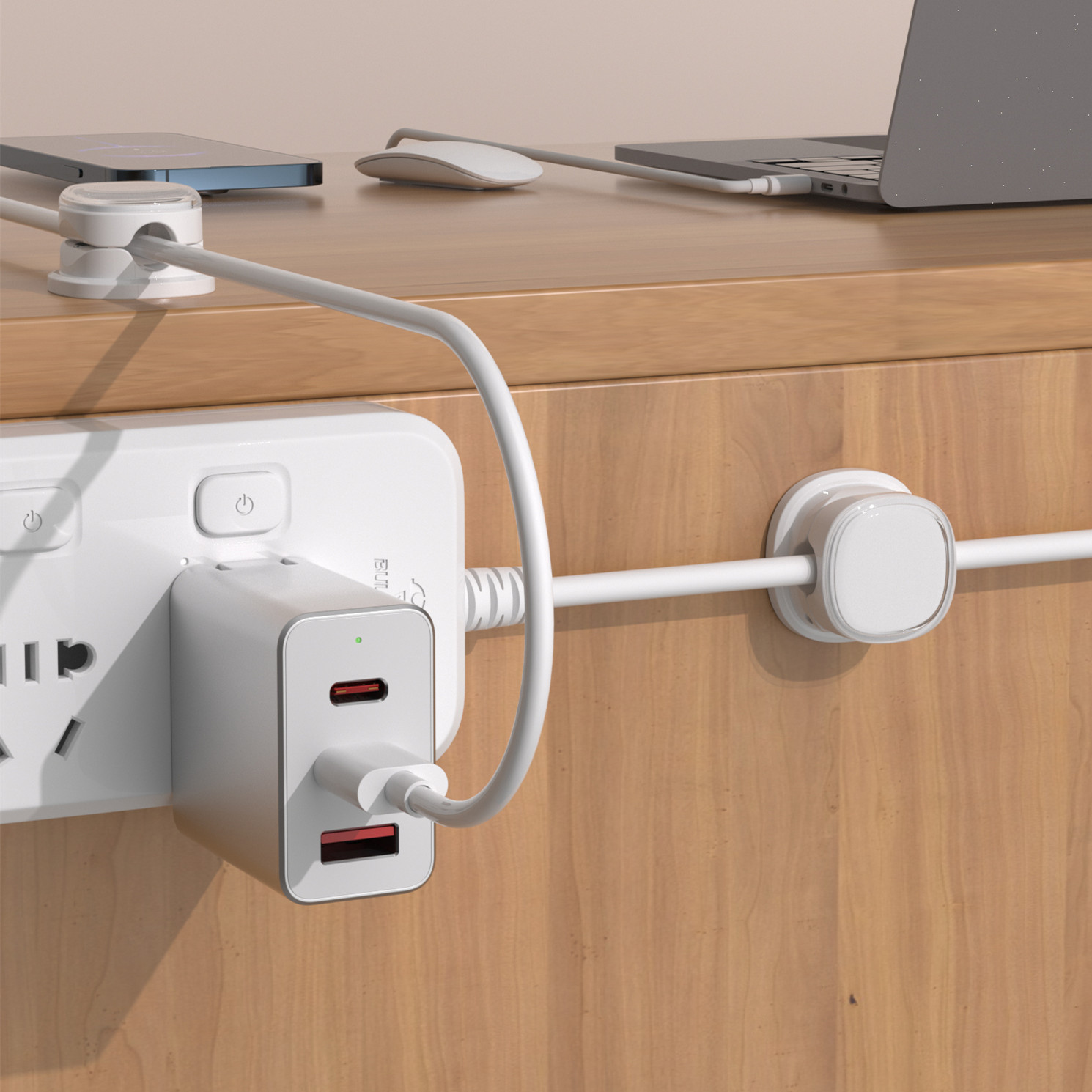 3/6/8/12PCS magnetische kabelc - Desk Cable Clip recensie en prijs