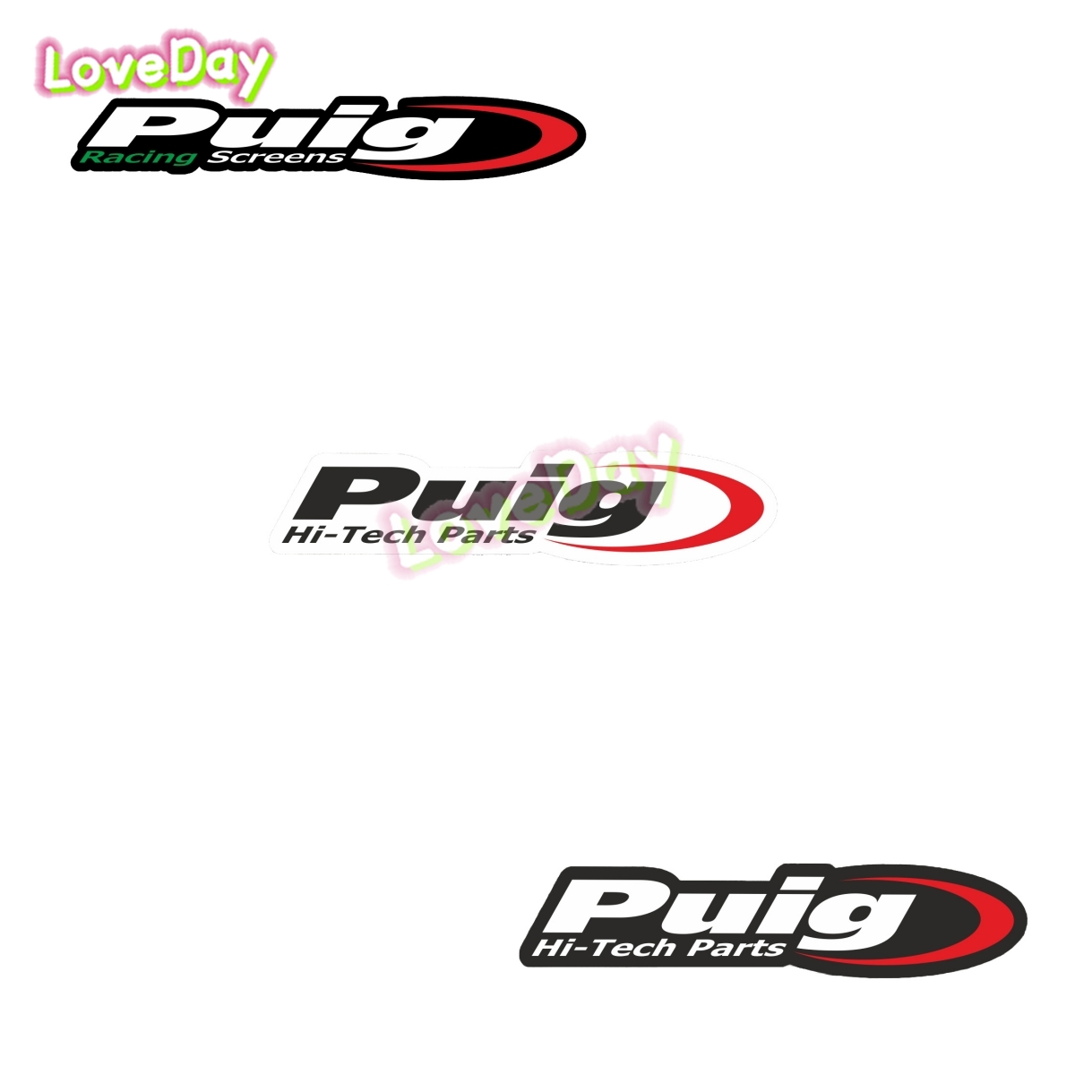 Puig Racing Hi-Tech Sticker NG - Tech Accessories Words recensie en prijs