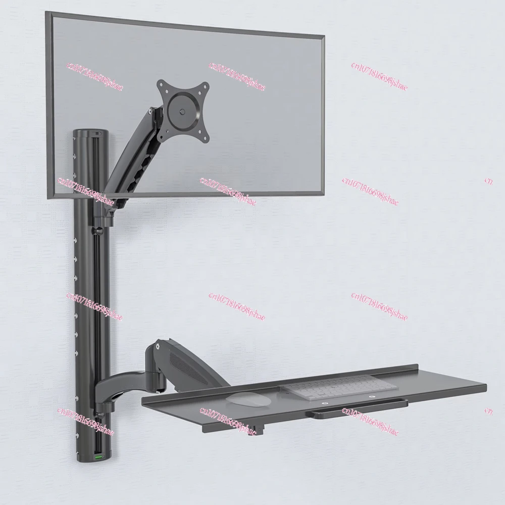In hoogte verstelbare wandbeug - Monitor Arm Single recensie en prijs