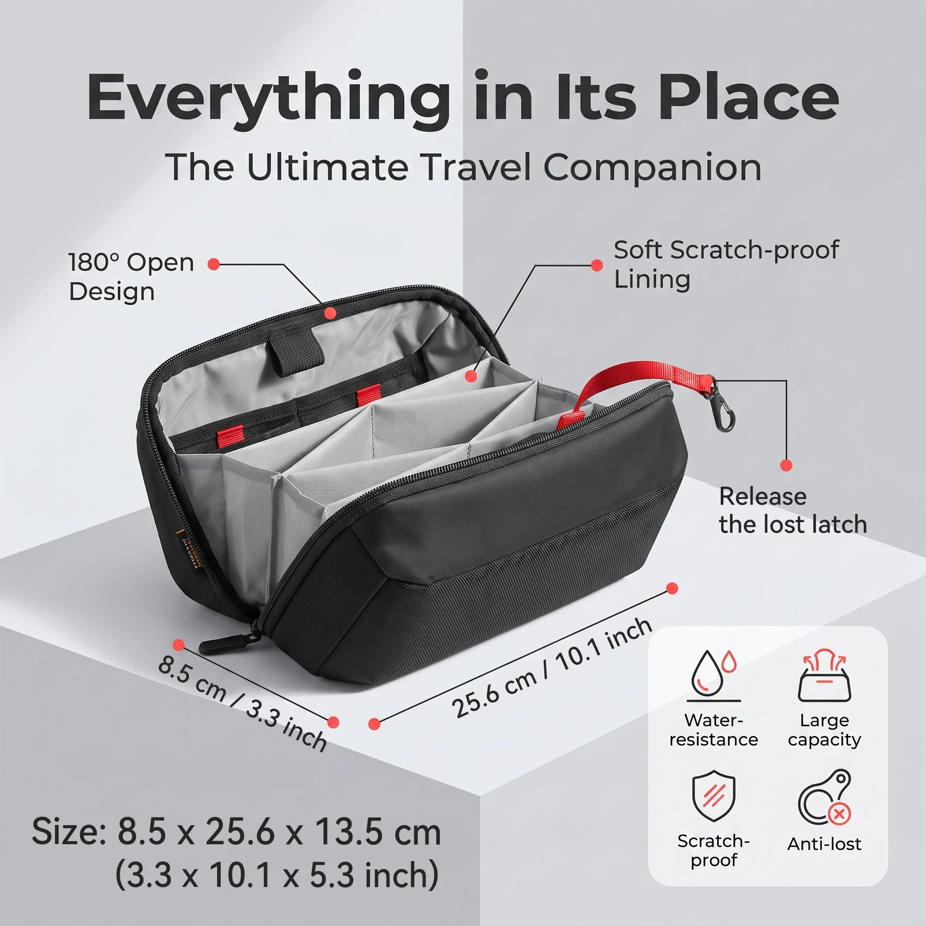 Reistasje voor elektronische a - Tech Accessories Organizer Pouch recensie en prijs