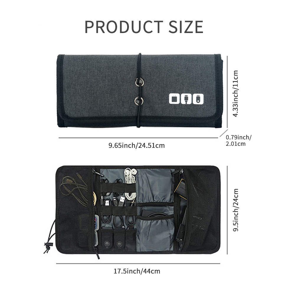 Reiskabel-opbergtas, elektroni - Tech Accessories Organizer Pouch recensie en prijs