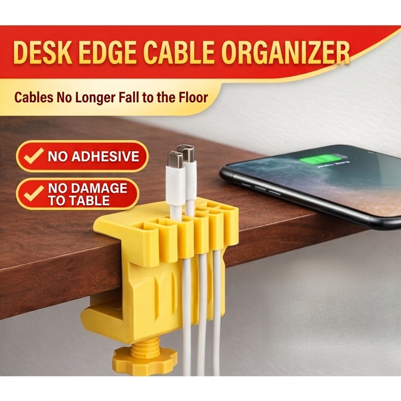 3 desktop-kabelmanagers met US - Desk Cable Clip recensie en prijs