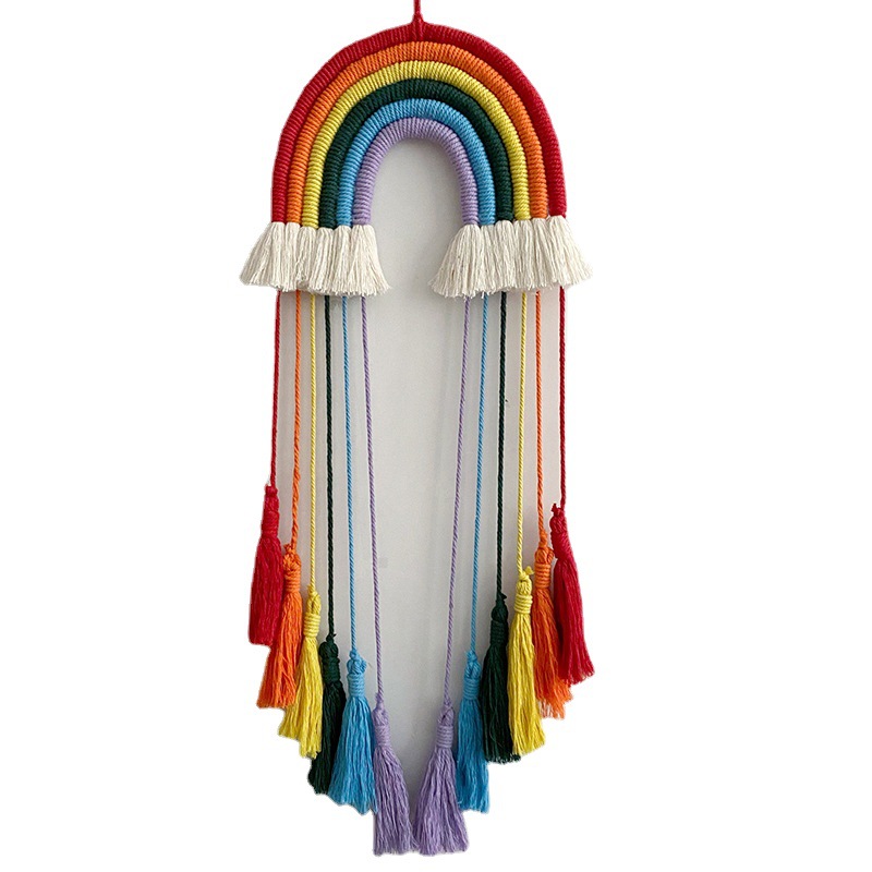 Katoenen touw geweven regenboo - Tech Home Accessories recensie en prijs