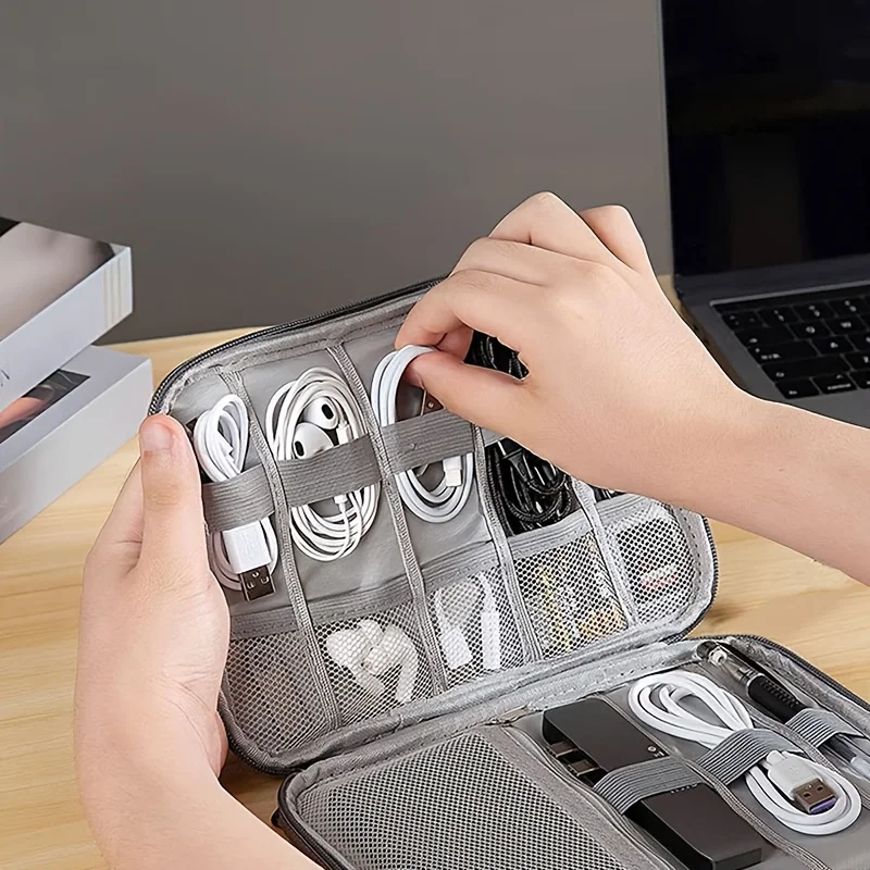 1-pack draagbare opbergtas voo - Tech Accessories Organizer Pouch recensie en prijs