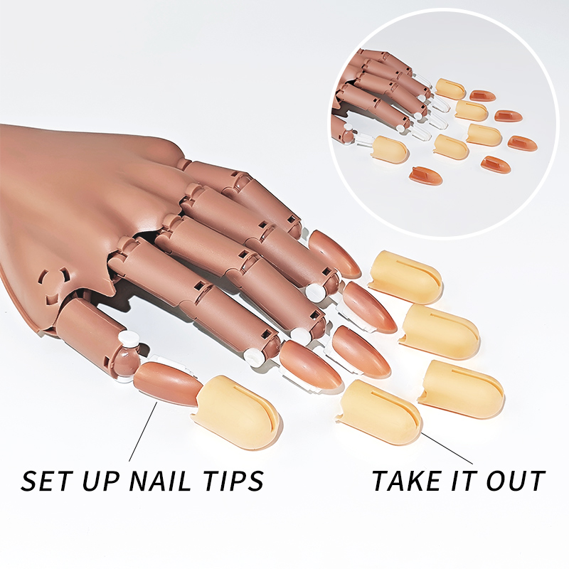 Nagel Fake Practice Hand Bewee - Tech Accessories Store recensie en prijs