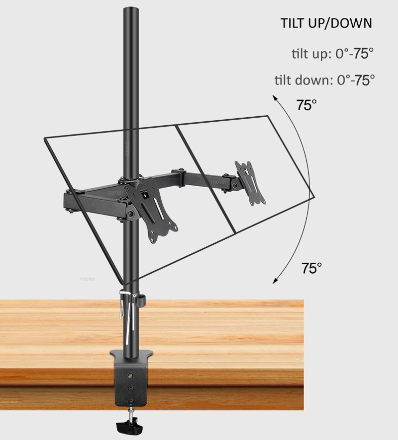 T902-280 360° Draaibare Stalen - Monitor Arm Single recensie en prijs