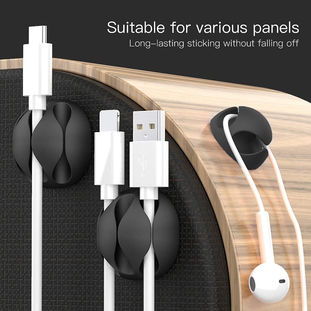 Kabelorganizer Siliconen kabel - Desk Cable Clip recensie en prijs