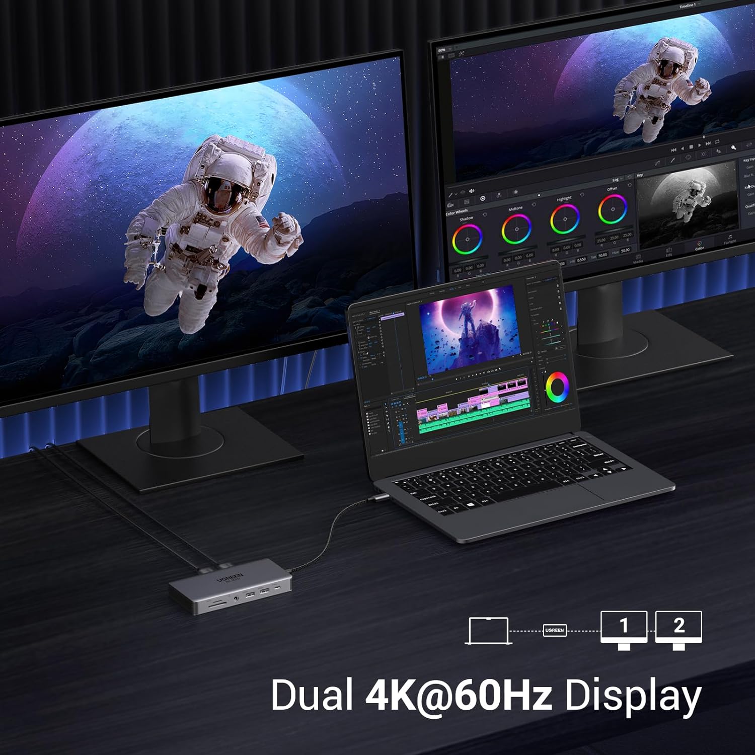 UGREEN Revodok Pro 211 Laptop  - Usb C To Hdmi recensie en prijs