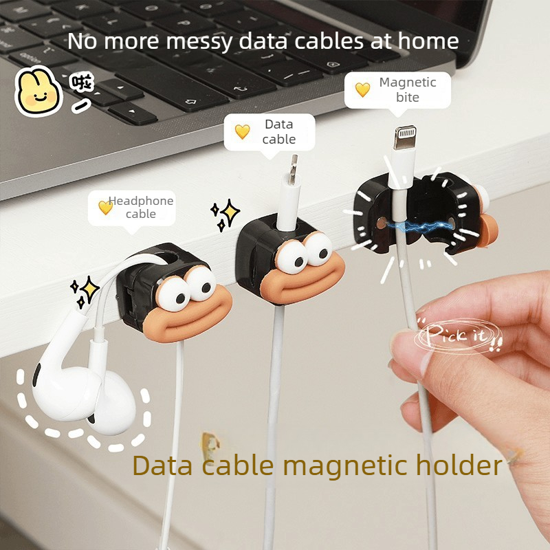 1/5/10 stuks Magnetische Kabel - Desk Cable Clip recensie en prijs