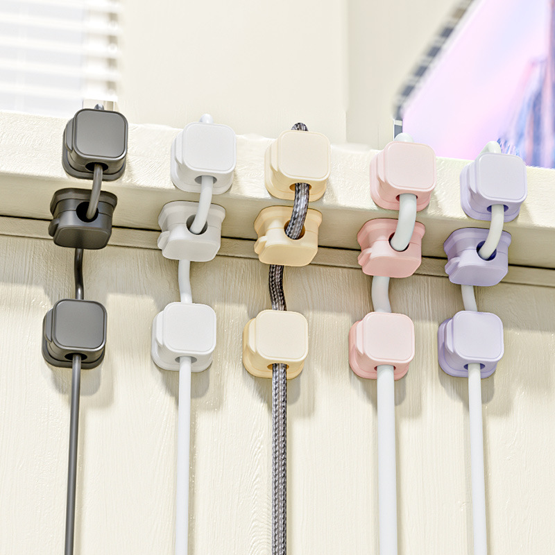 Multicolor magnetische kabelma - Desk Cable Clip recensie en prijs