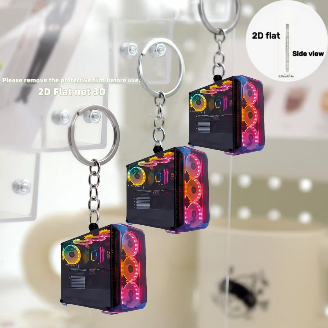 RGB Computer Host Hanger Sleut - Tech Keychain Accessories recensie en prijs
